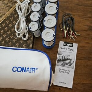 Conair curling carry electric rollers